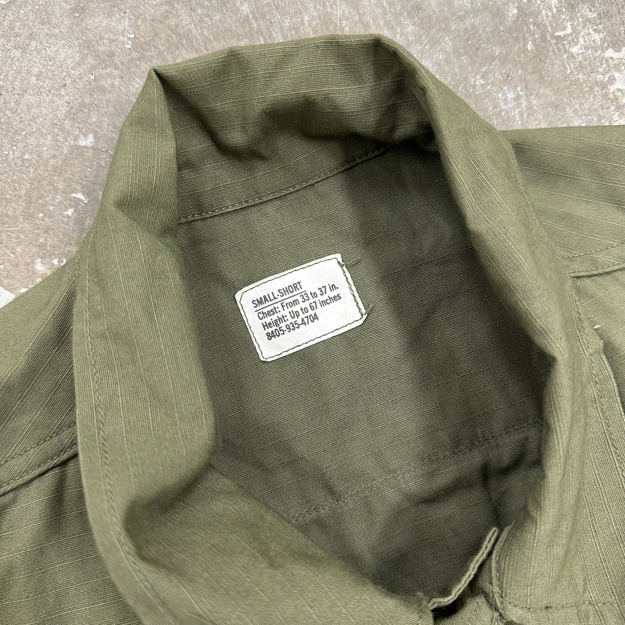 1960’s Deadstock Vietnam War Ripstop Jungle Jacket Small Short