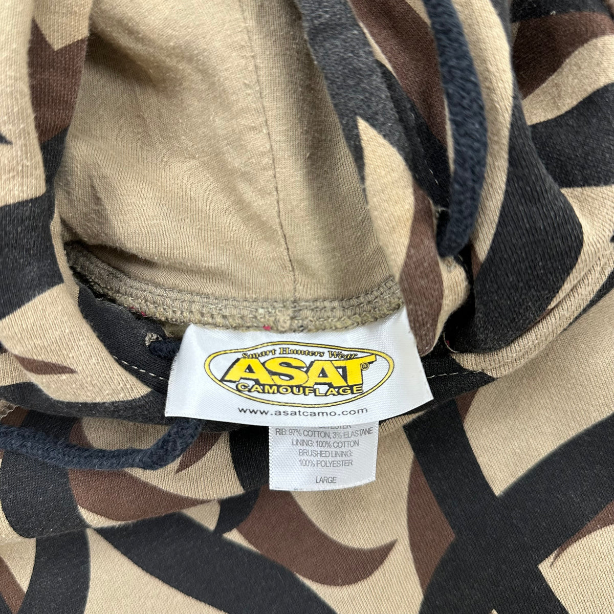 2000’s ASAT Camo Hooded Sweatshirt Large