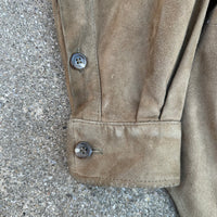1980’s Polo Ralph Lauren Suede Leather Work Shirt Medium