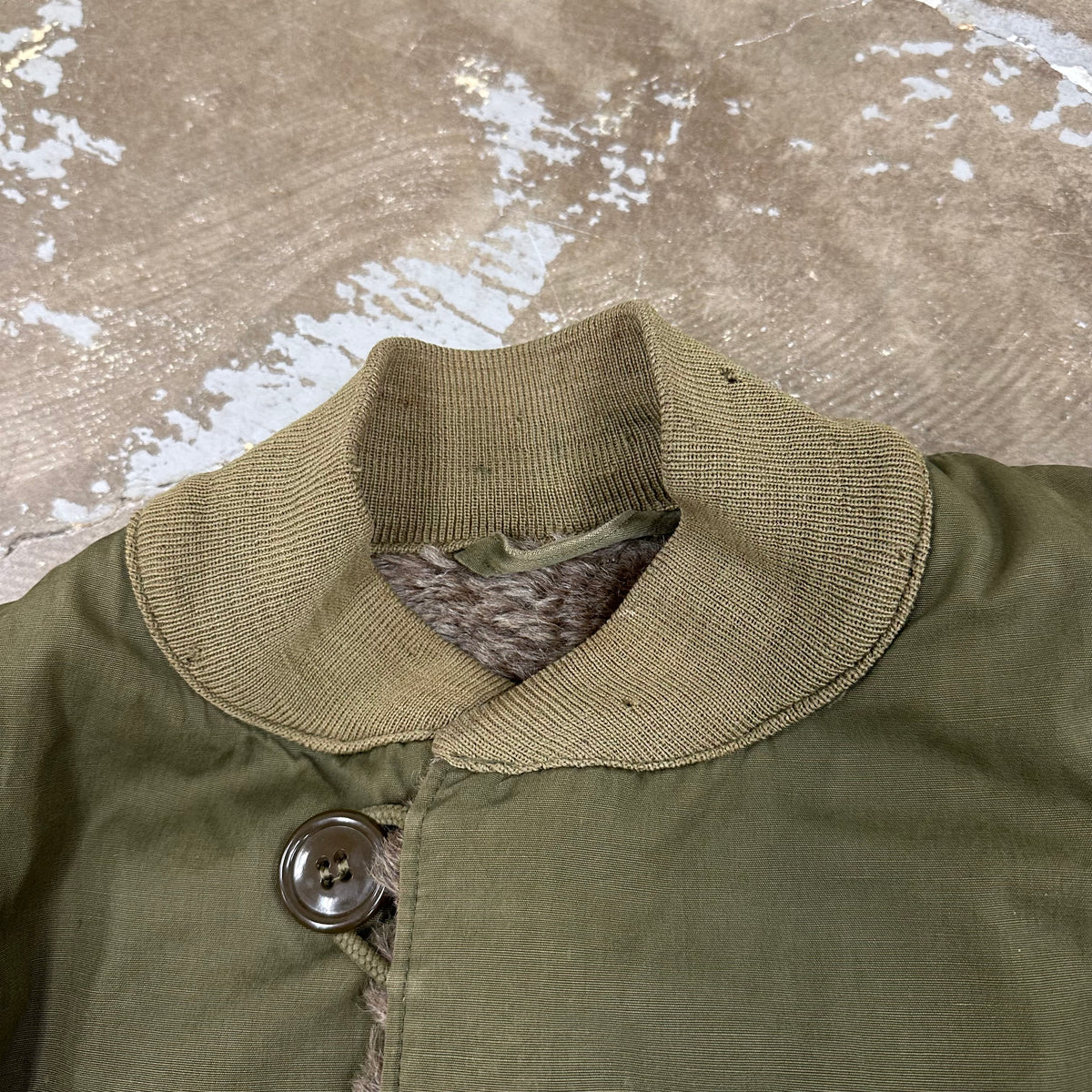 1940’s WWII M-43 Pile Liner Jacket Size 36