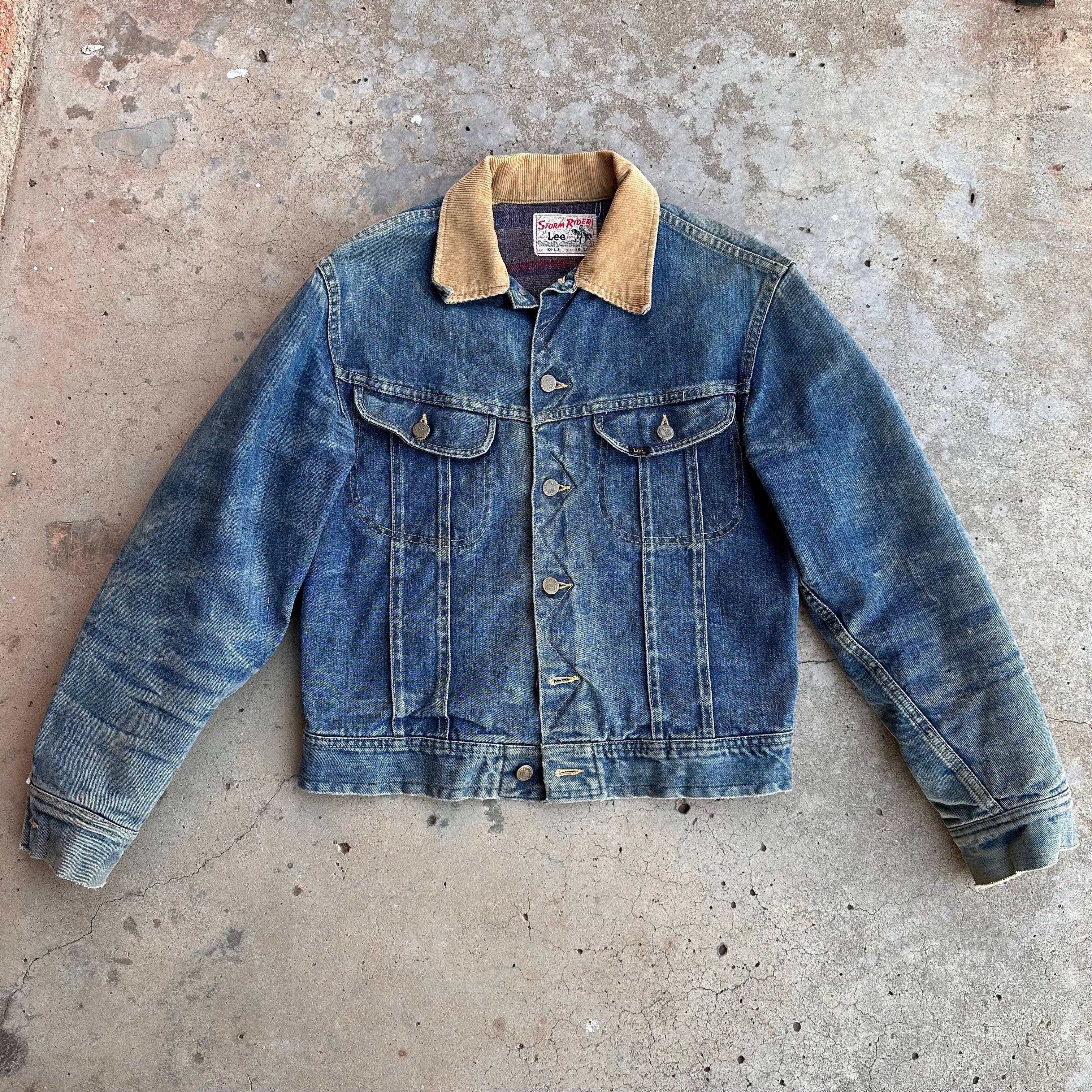 Early 1960's Lee Storm Rider Denim Jacket Size 38 – Little Chum