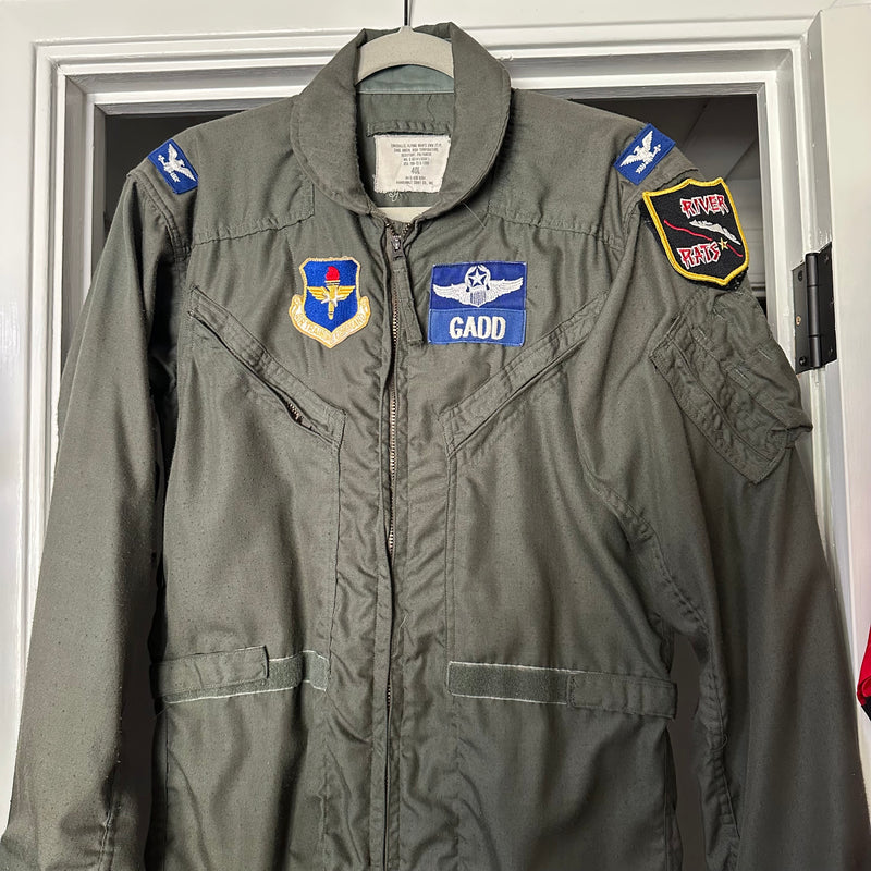 1970’s Vietnam War Named River Rats CWU-27/P Coveralls Size 42L