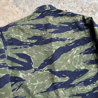 1960’s Vietnam War TO78 Okinawa Tiger Stripe Camo Shirt A-L