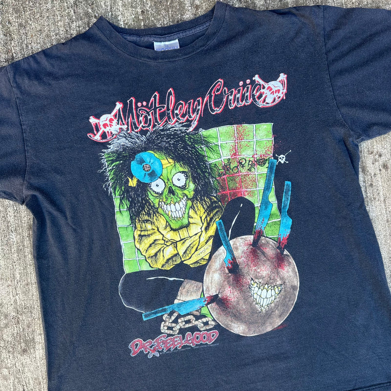 1989 Motley Crue Tour T-Shirt Large