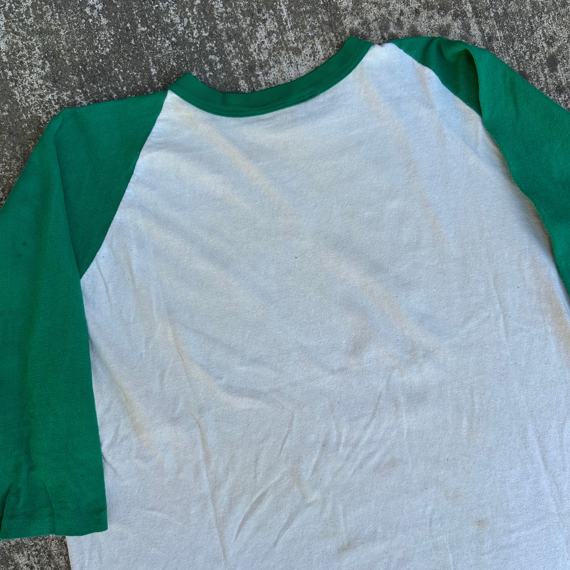 1970’s/80’s The T-Shirtery Print Shop Raglan Baseball T-Shirt XL