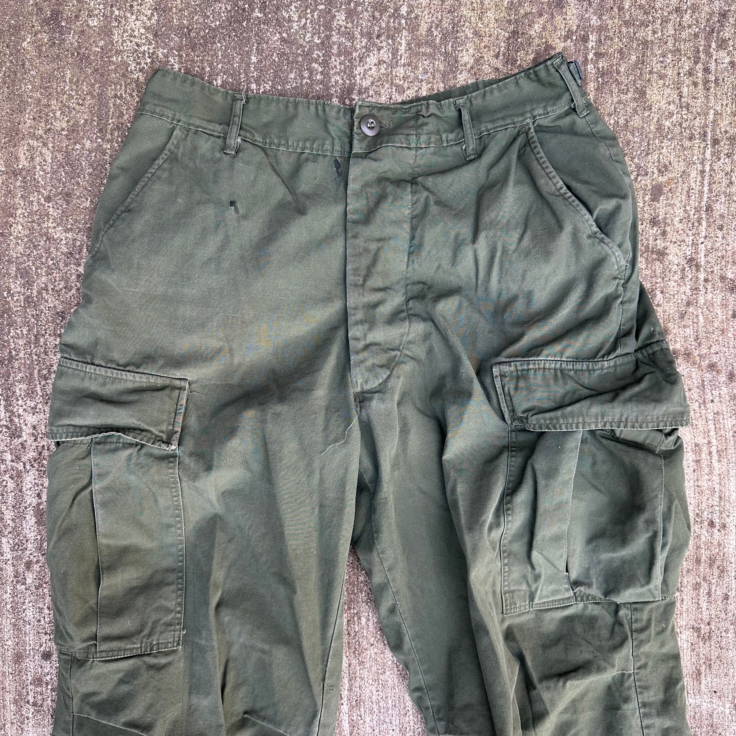 1960’s Vietnam War Poplin Jungle Pants Medium Short