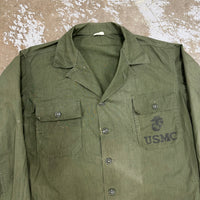 1960’s Vietnam War Experimental Test Sample Nyco/Poplin Fatigue Shirt Large