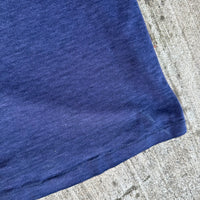 1980’s Paper Thin Navy Adidas T-Shirt Large