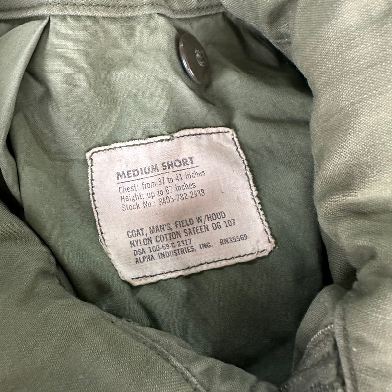 1960’s M-65 Field Jacket Medium Short