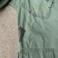1960’s Vietnam War Second Pattern Poplin Jungle Jacket Large Regular