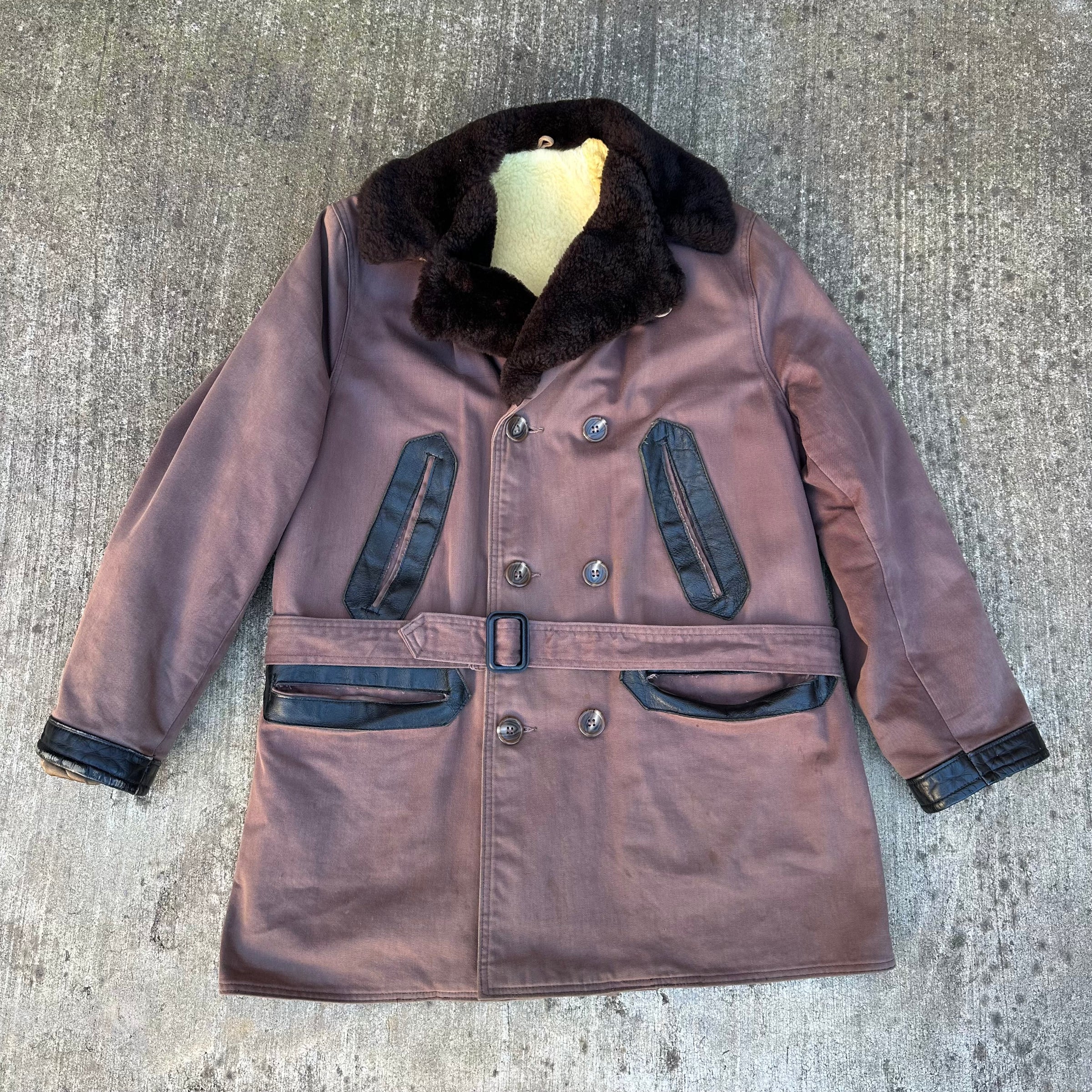 1960’s/70’s Sherpa Lined Barnstormer Coat
