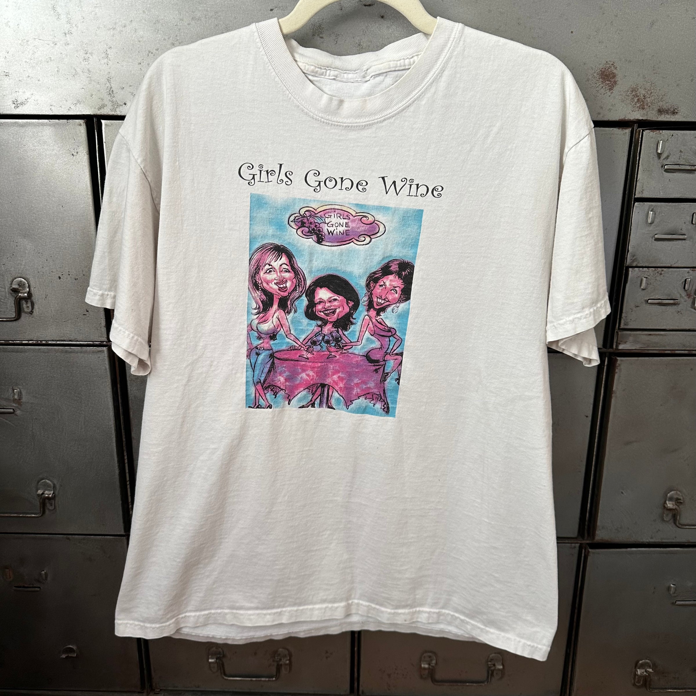 2000’s Girls Gone Wine T-Shirt Medium