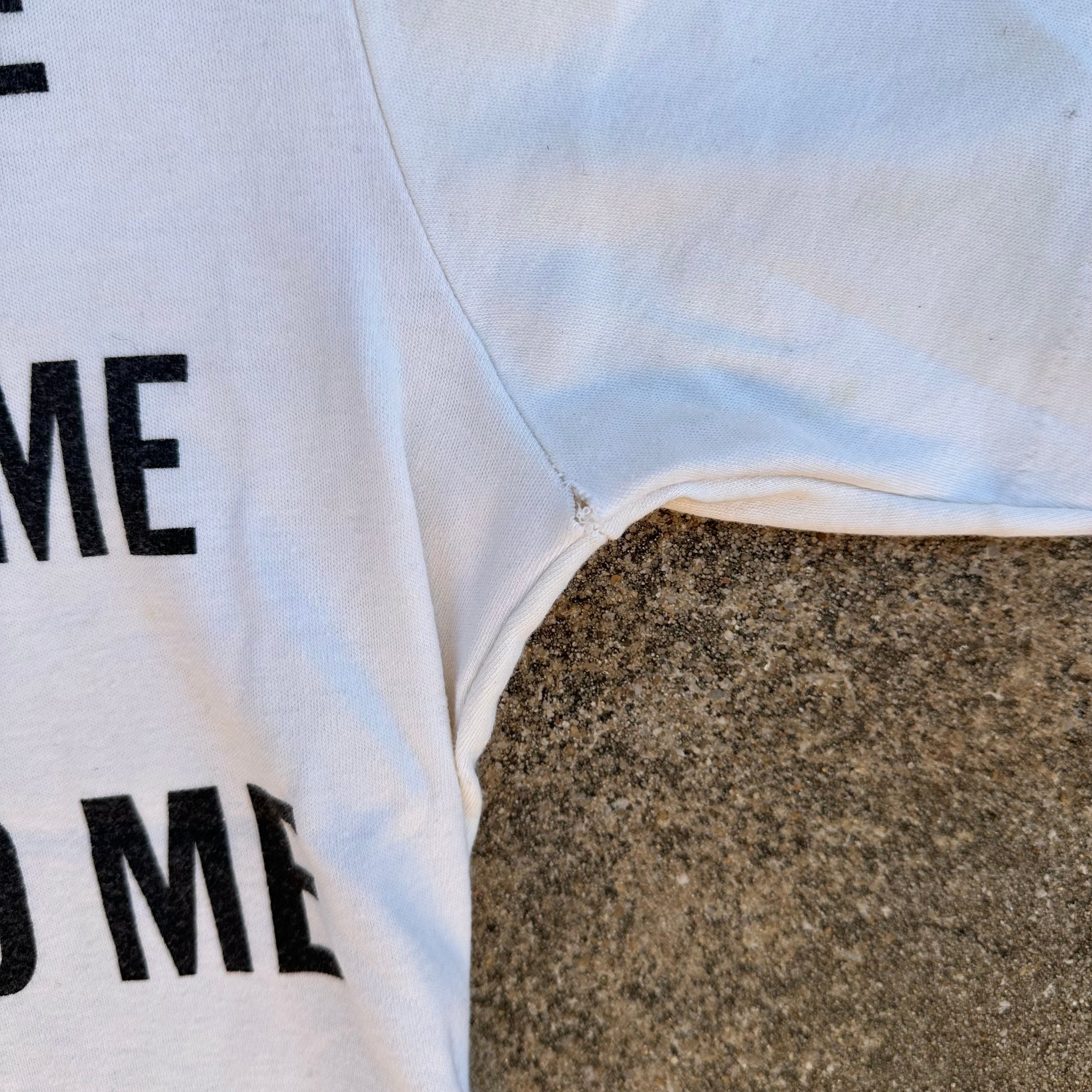 1960’s Sock it to Me Cotton Turtleneck T-Shirt Small