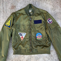 1970’s USAF Patched G-8 WEP Flight Jacket 24” Chest