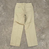 1960’s Vietnam War Deadstock US Army Khaki Cotton Pants 34” Waist