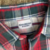 1970’s OshKosh Plaid Cotton Flannel Shirt Large