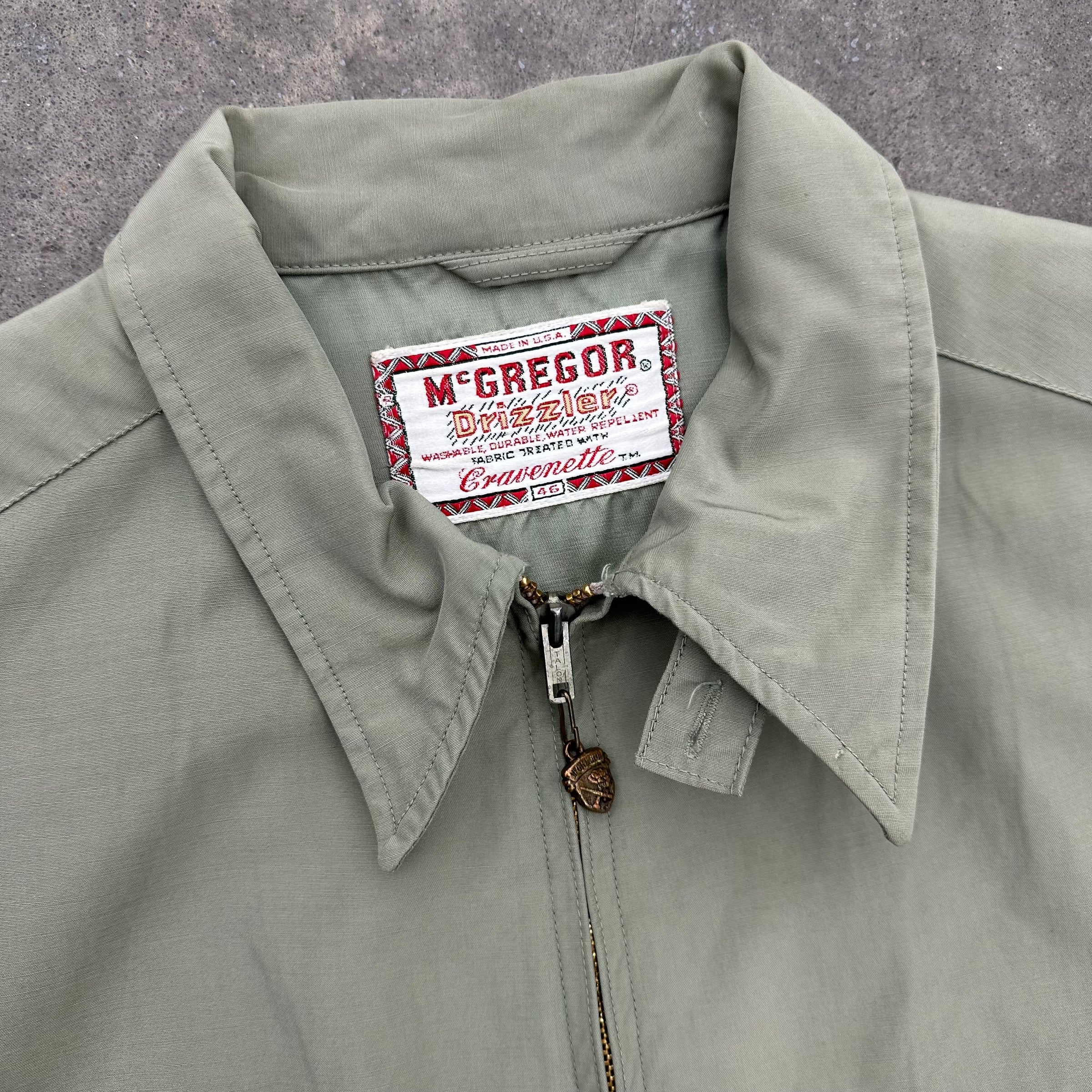 1960’s/70’s McGregor Drizzler Jacket Size 46