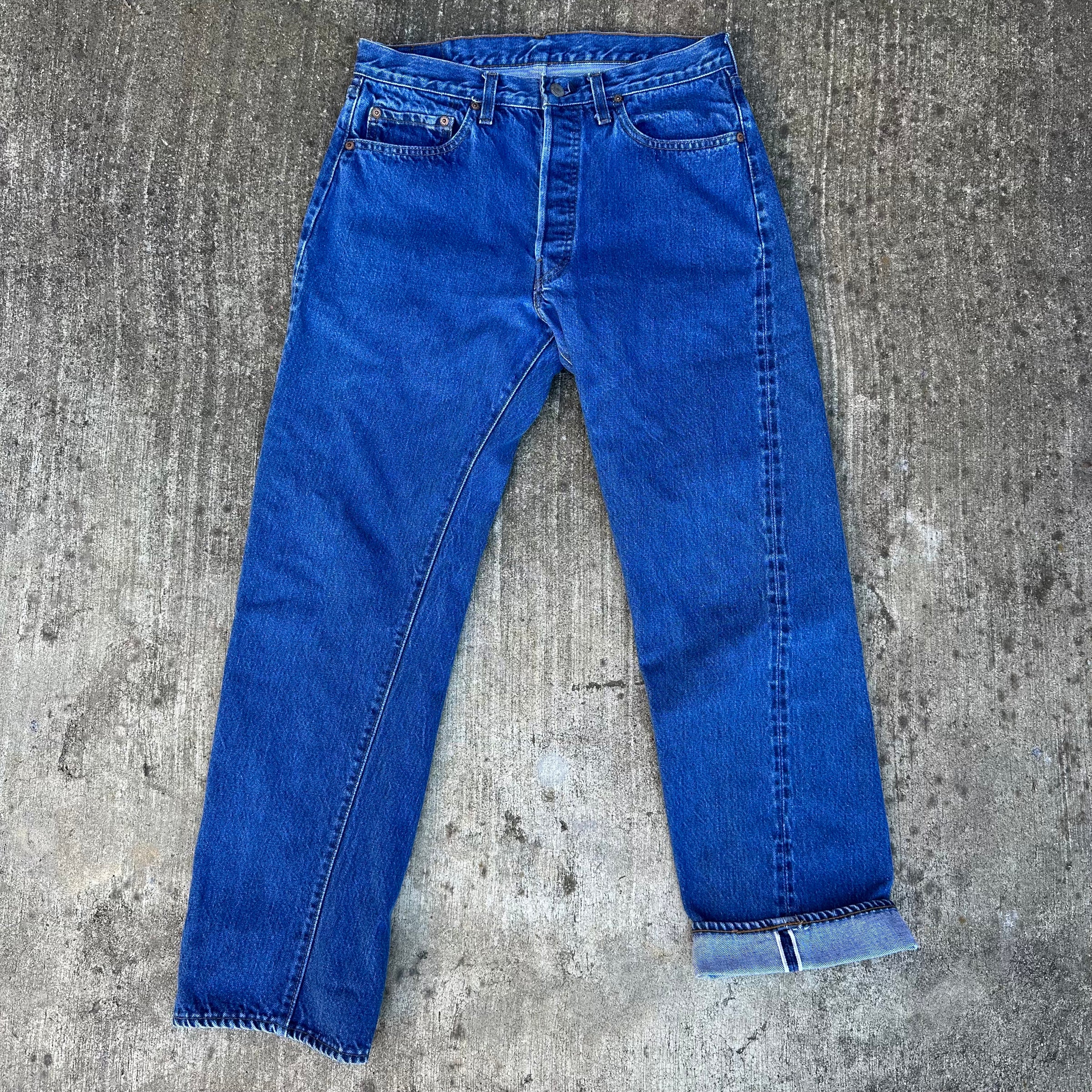 1980’s Levi’s 501 Selvedge Denim Jeans 31” Waist