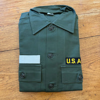 1960’s Deadstock Trooper Fatigue Shirt Small