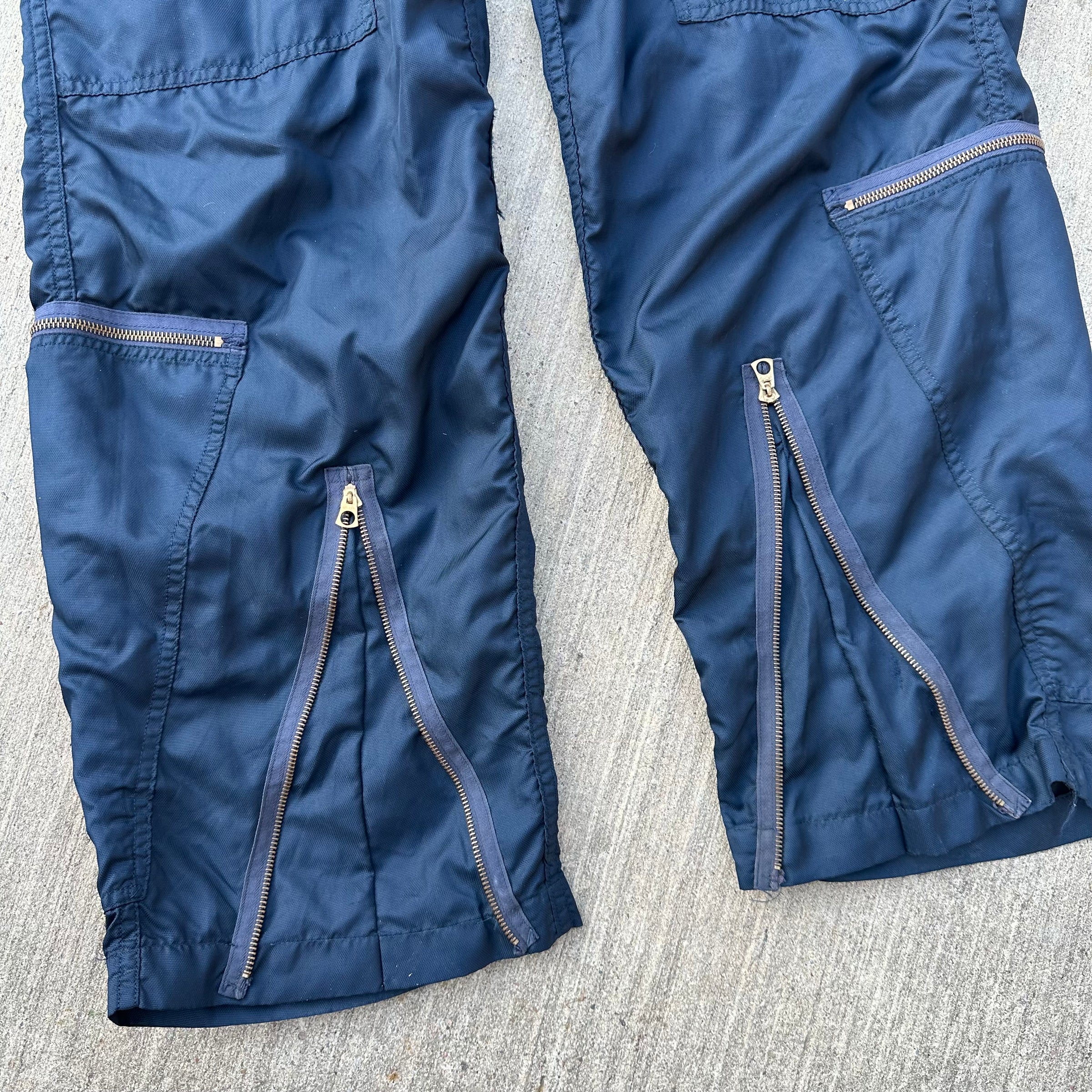 1950’s USAF Nylon K-2A Very Light Flight Suit Small Long