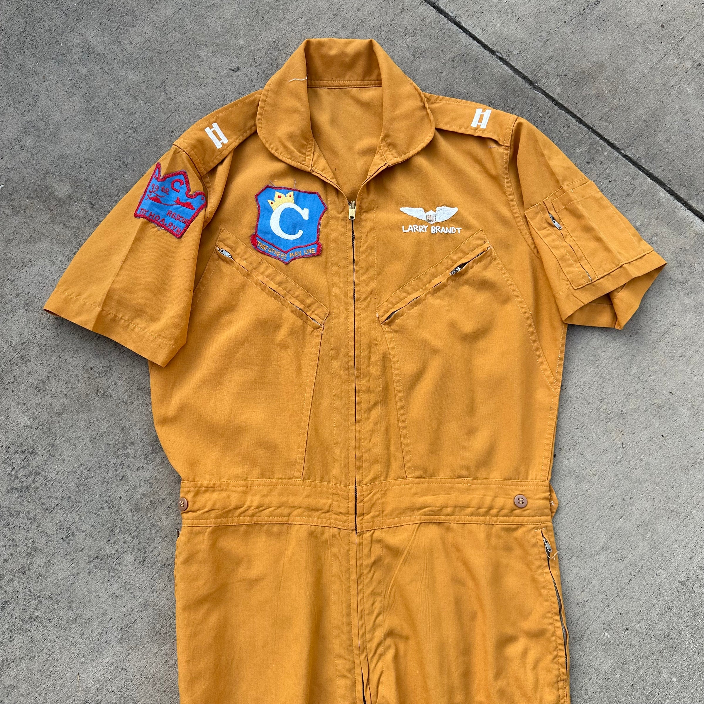 1960’s Vietnam War USAF 39th Rescue Squadron Party Suit