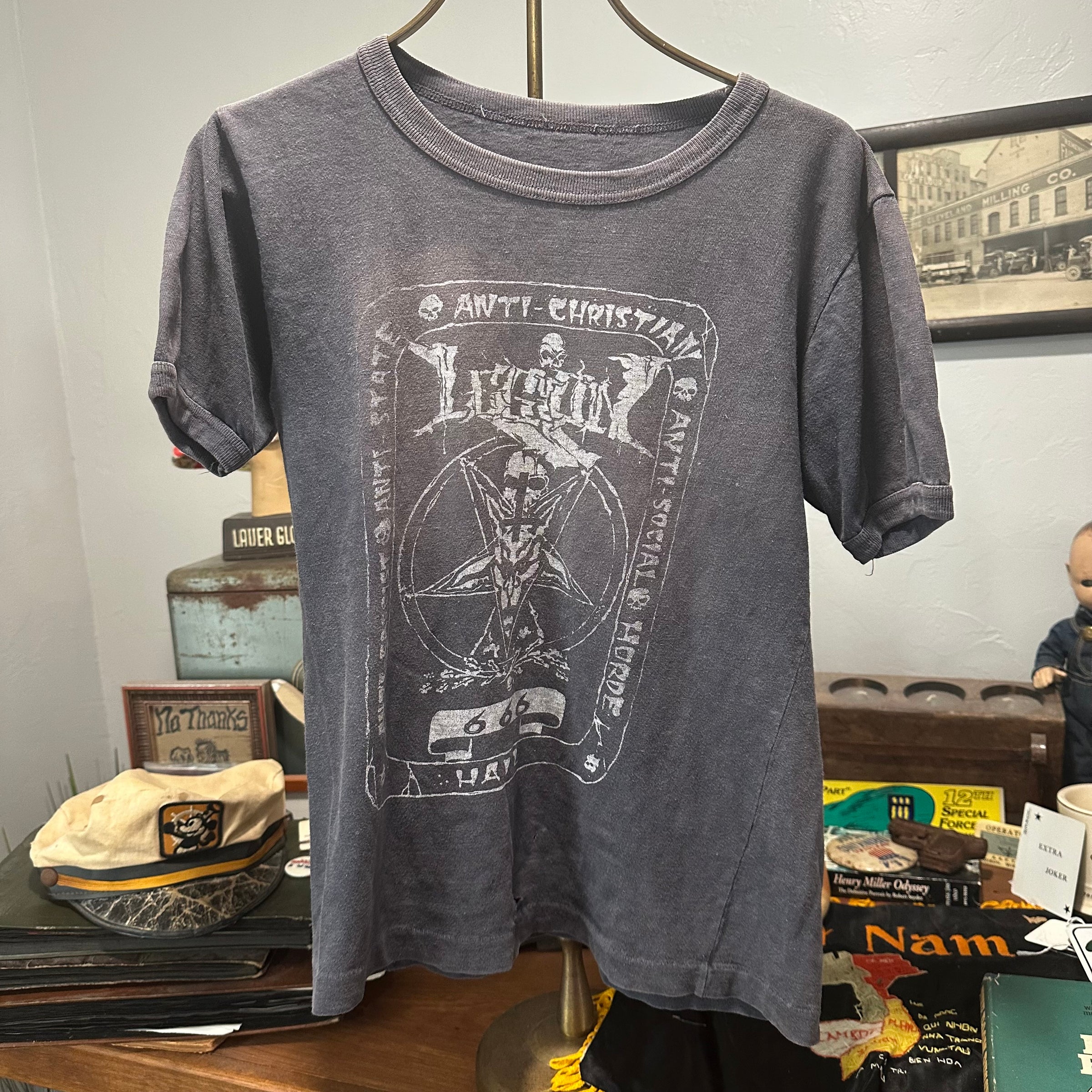 1980’s/90’s Legion Crust Punk Band T-Shirt Small