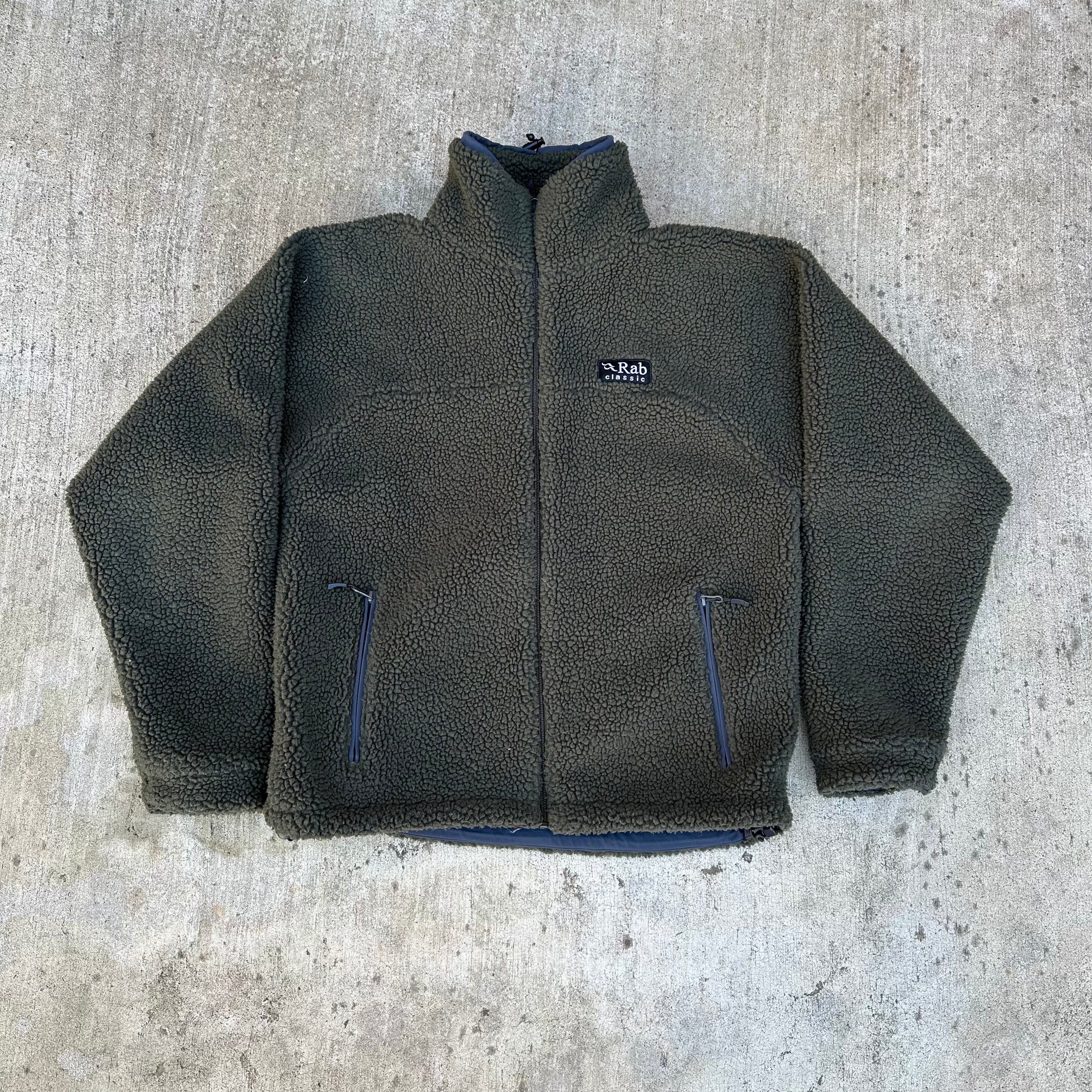 Rab pile top fleece jacket