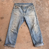 1960’s Half Selvedge Lee Riders Denim Jeans 35” x 28”