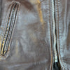 1970’s Vanson Cafe Racer Leather Motorcycle Jacket Size 48