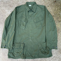 1960’s Deadstock/Mint Vietnam War Ripstop Jungle Jacket Large Long