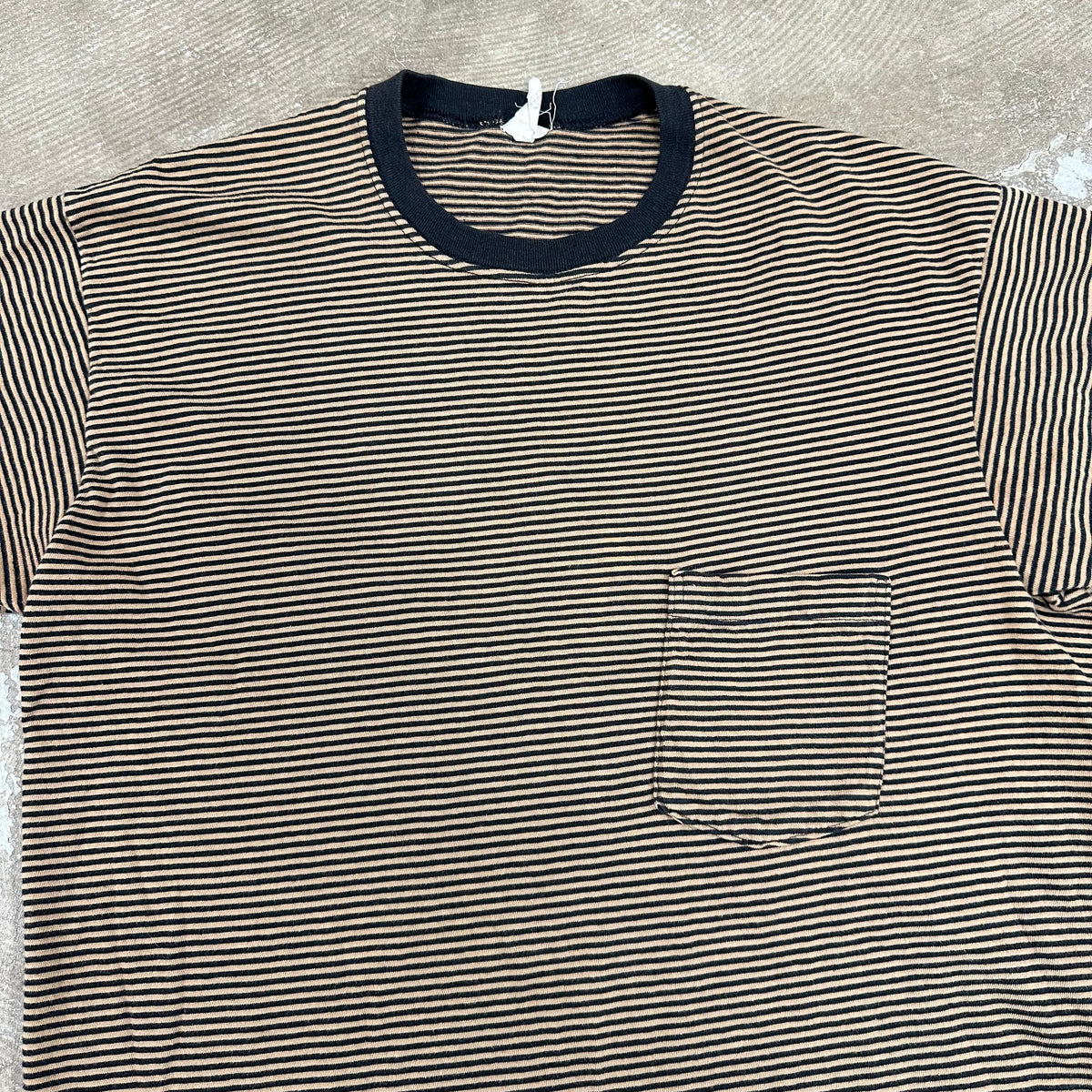 1990’s Gap Black Striped Ringer T-Shirt Medium