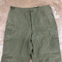 1960’s Vietnam War Poplin Jungle Pants Large Short
