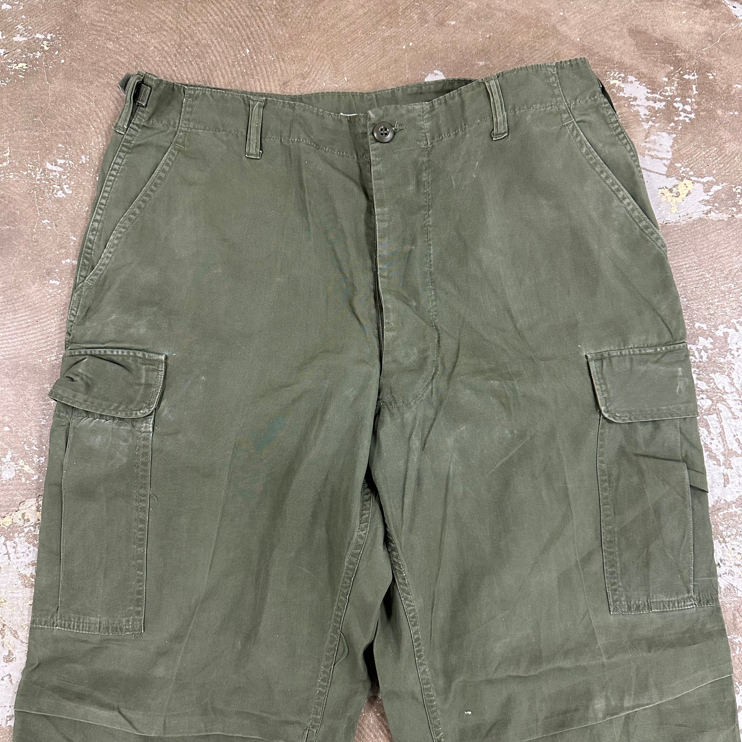 1960’s Vietnam War Poplin Jungle Pants Large Short