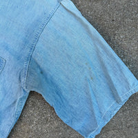 1940’s Stenciled WWII USN Chambray Shirt
