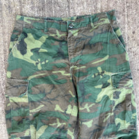 1960’s Vietnam War ERDL Camo Jungle Pants Medium Regular