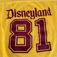 1970’s Disneyland Flock Print Jersey T-Shirt Large