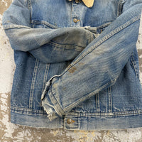 1970’s Lee Storm Rider Blanket Lined Denim Jacket 23” Chest