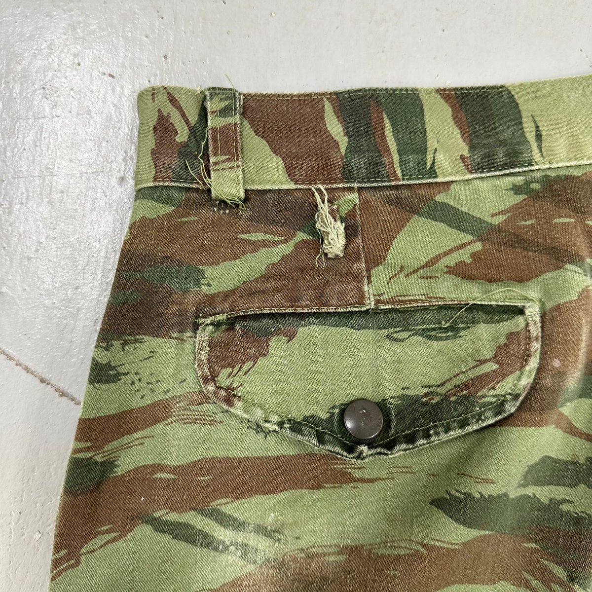 1970’s French TAP 47/56 Lizard Camo Paratrooper Pants 35” Waist