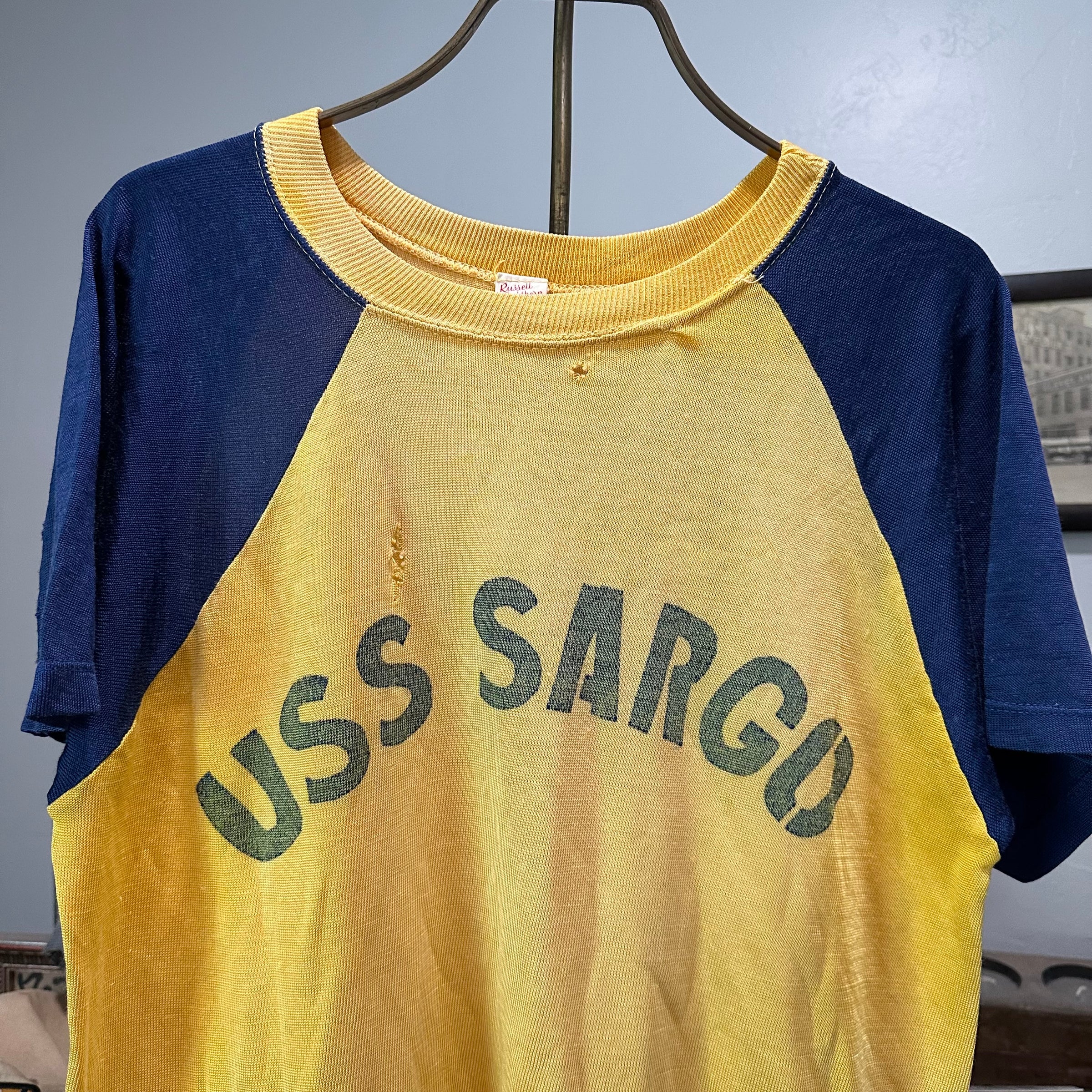 1950’s USS Sargo Nuclear Submarine Durene Jersey T-Shirt Small
