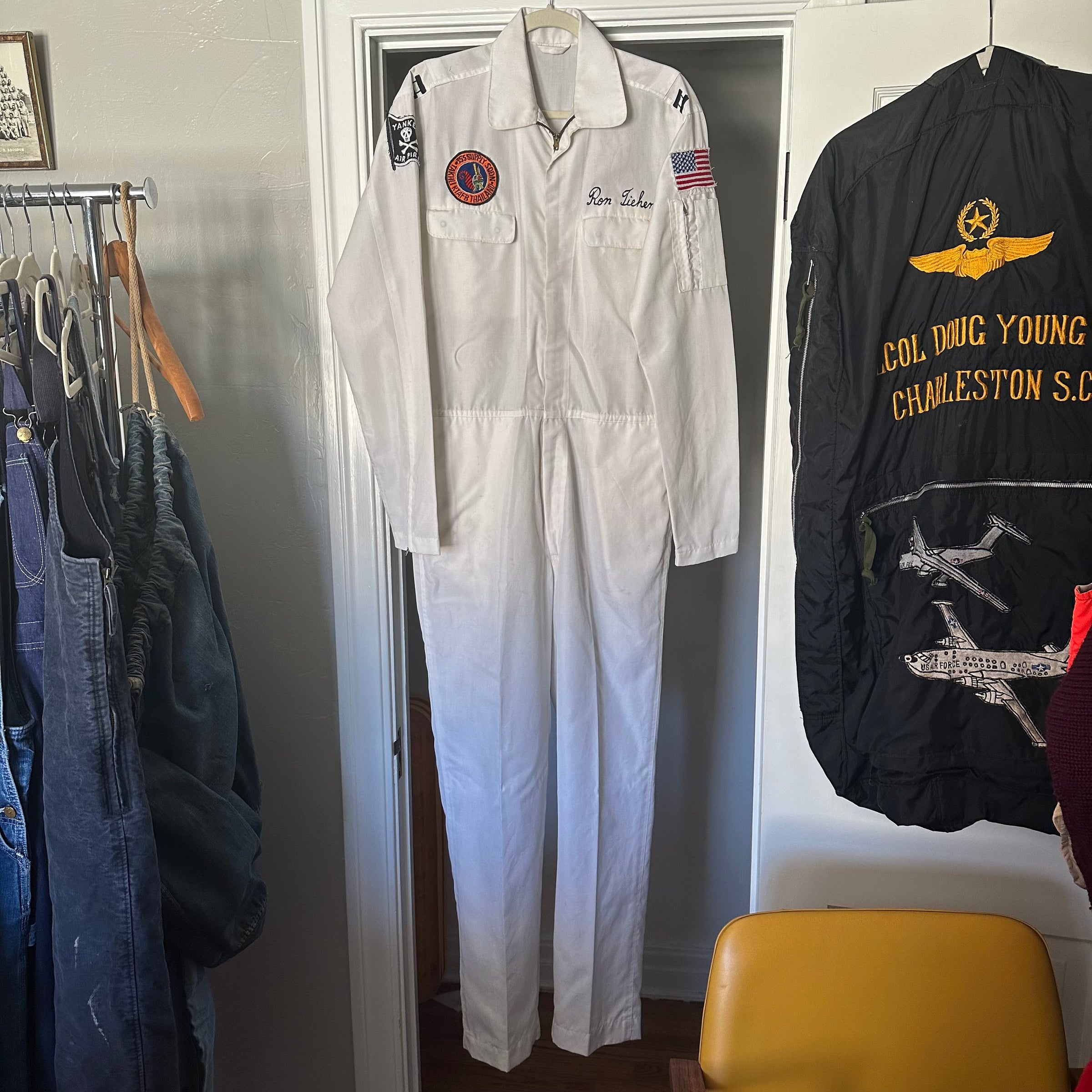 1960’s Vietnam War USAF 355th Supply Squadron Party Suit