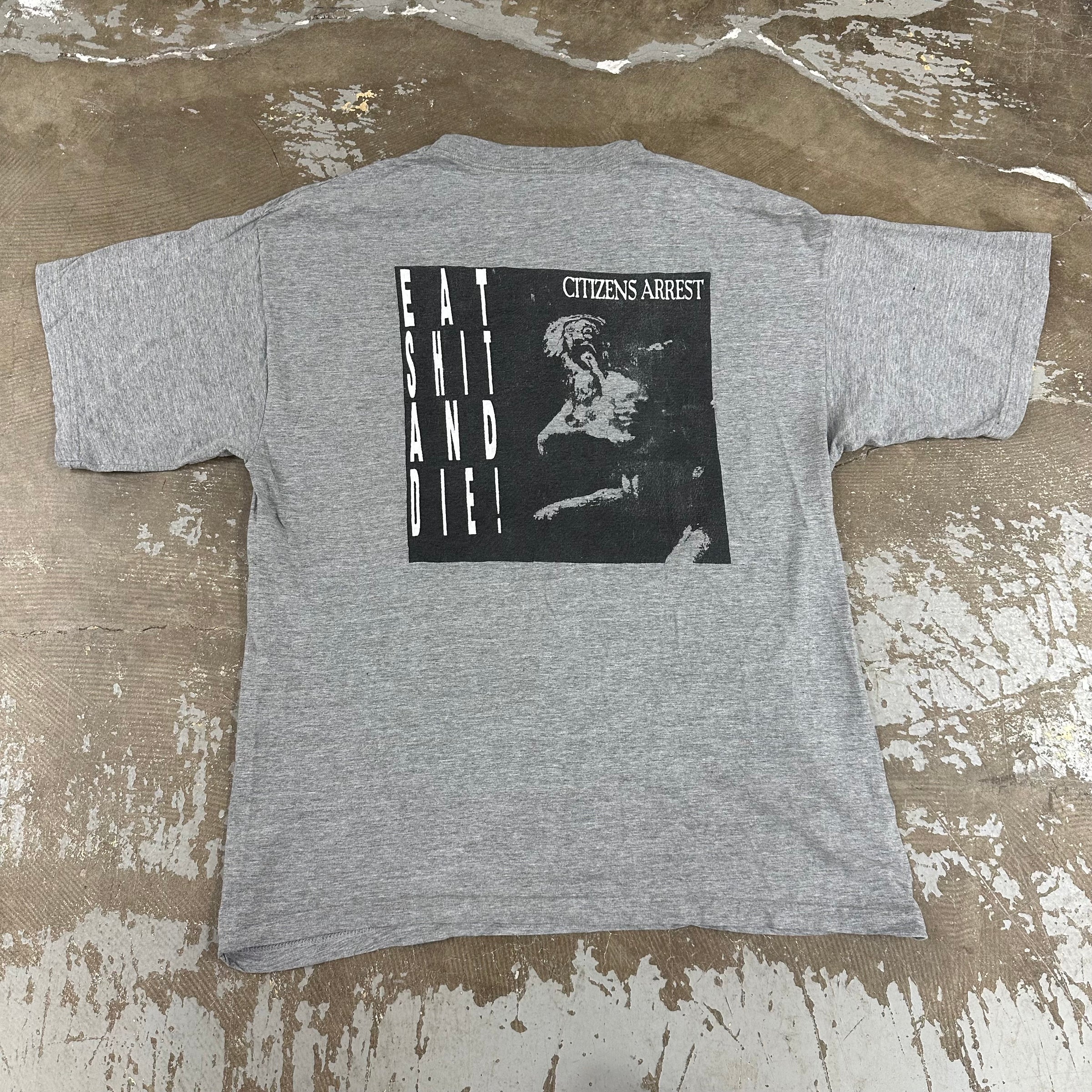 1991 Citizen’s Arrest “Colossus” Album T-Shirt XL