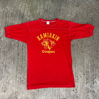 1980’s Kamiakin Cougars Jersey Style T-Shirt Small