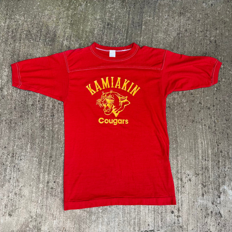 1980’s Kamiakin Cougars Jersey Style T-Shirt Small