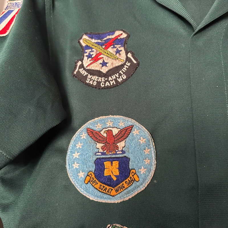 1970’s Vietnam War Thai Made USAF 17th Air Squadron Party Suit
