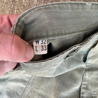 1940’s WWII US Army HBT Pants 32” Waist