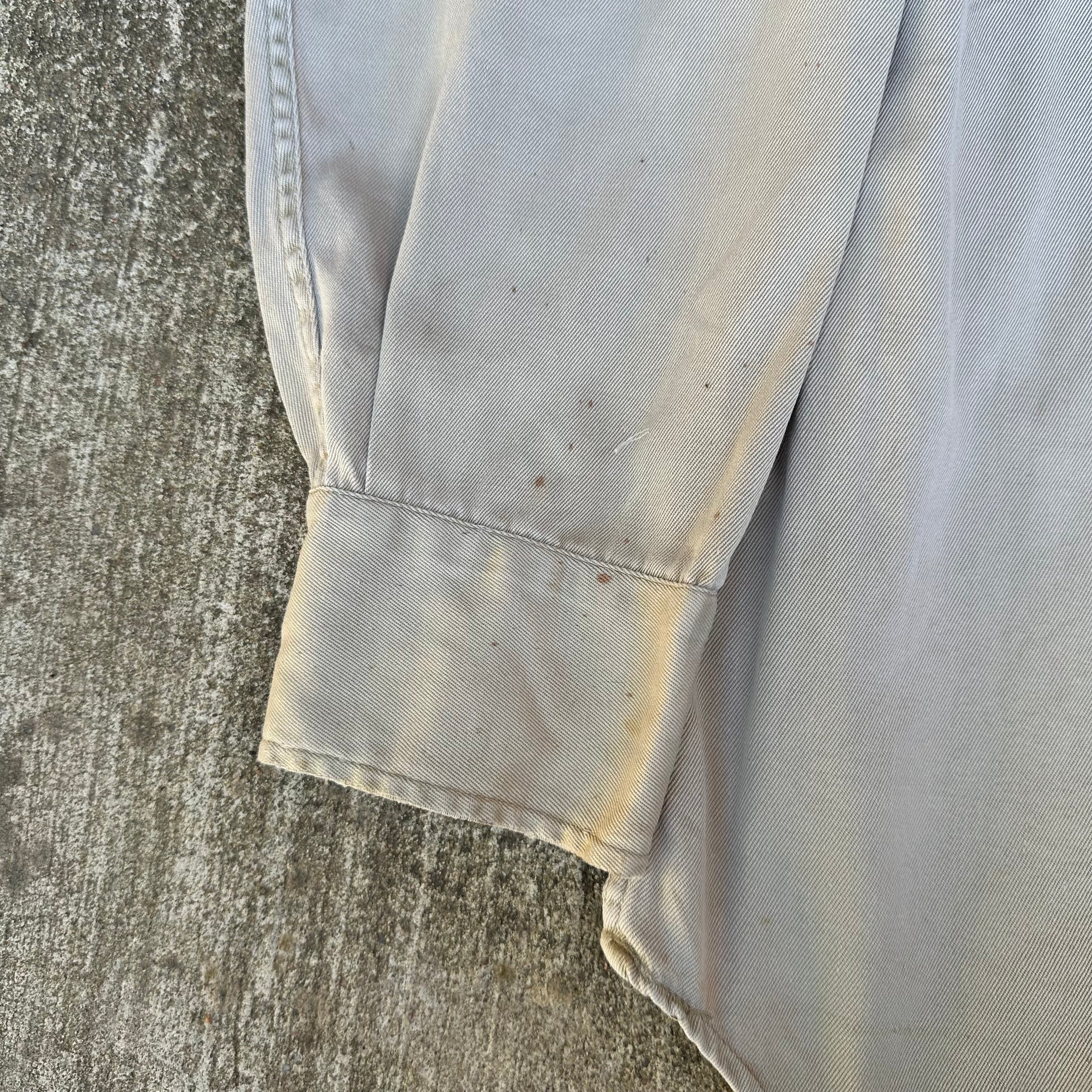 1960’s Coca Cola Employee Khaki Work Shirt Medium