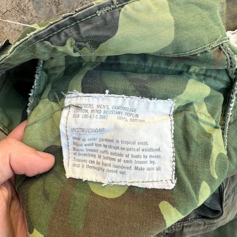 1960’s Patched 101st Airborne Poplin ERDL Jungle Set