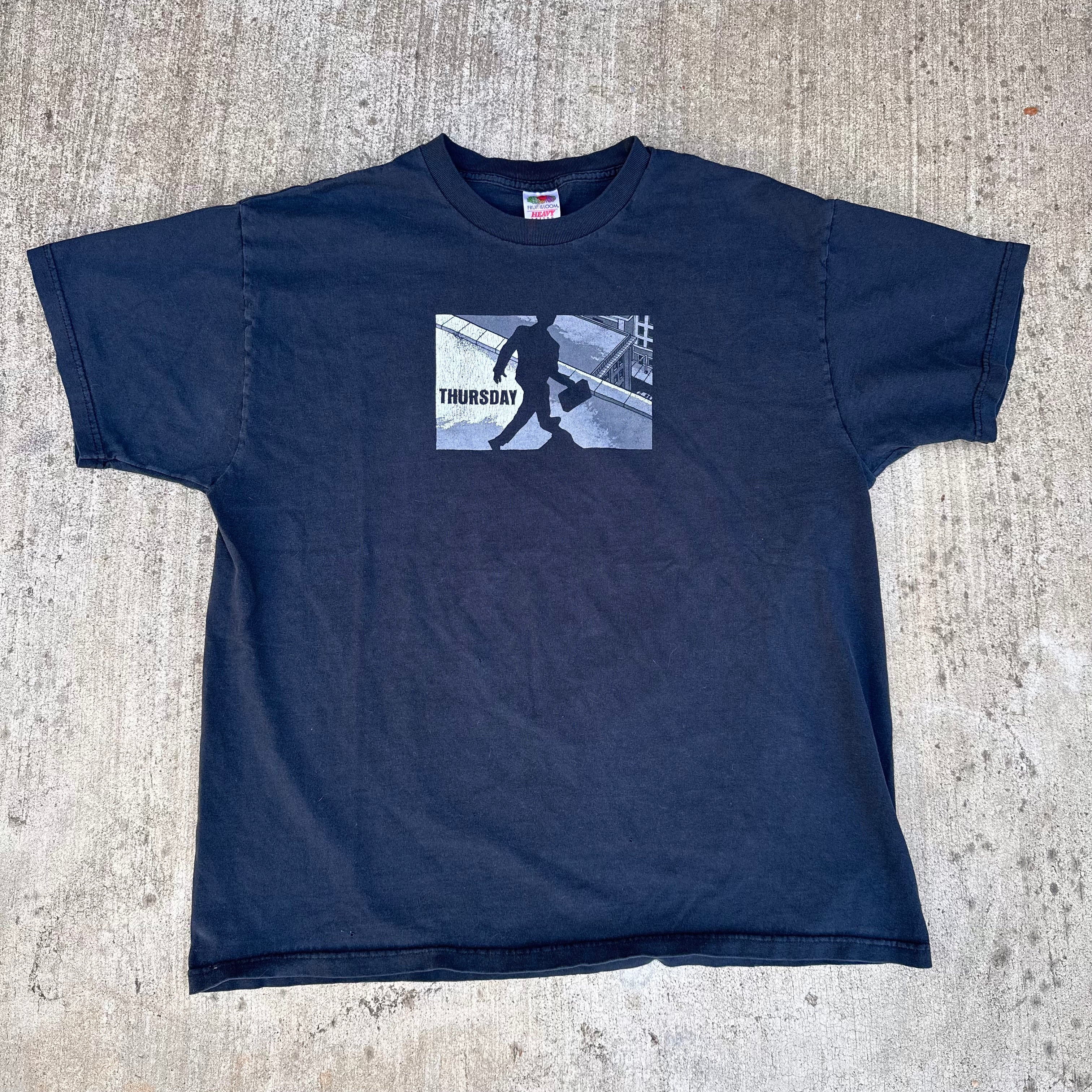 Early 2000's Thursday Band T-Shirt XL – Little Chum Vintage
