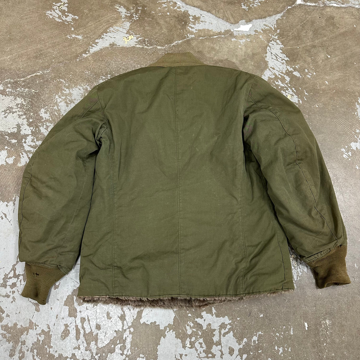 1940’s WWII M-43 Pile Liner Jacket Size 36