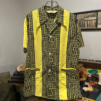 1960’s Club Lounger by Weldon Cotton Cabana Style Shirt 22” Chest